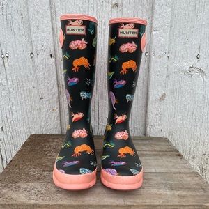 Hunter Sea Monster Rainboots